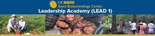 Leadership course banner graphic with students and instructor pictured